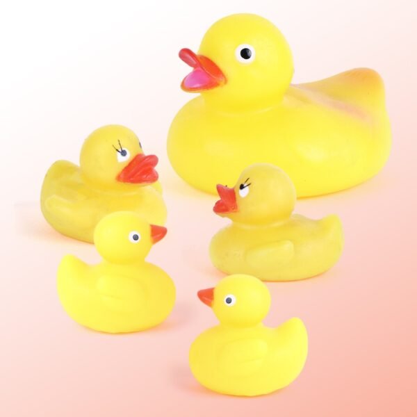 Baby vinyl duck set 5pc - Image 2