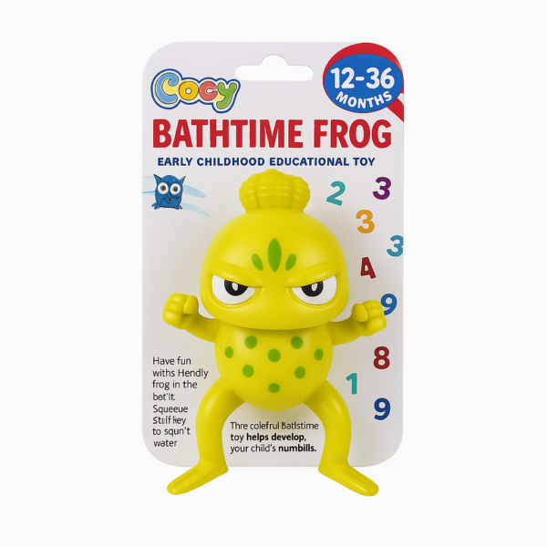 Baby bath pull line frog line 14cm
